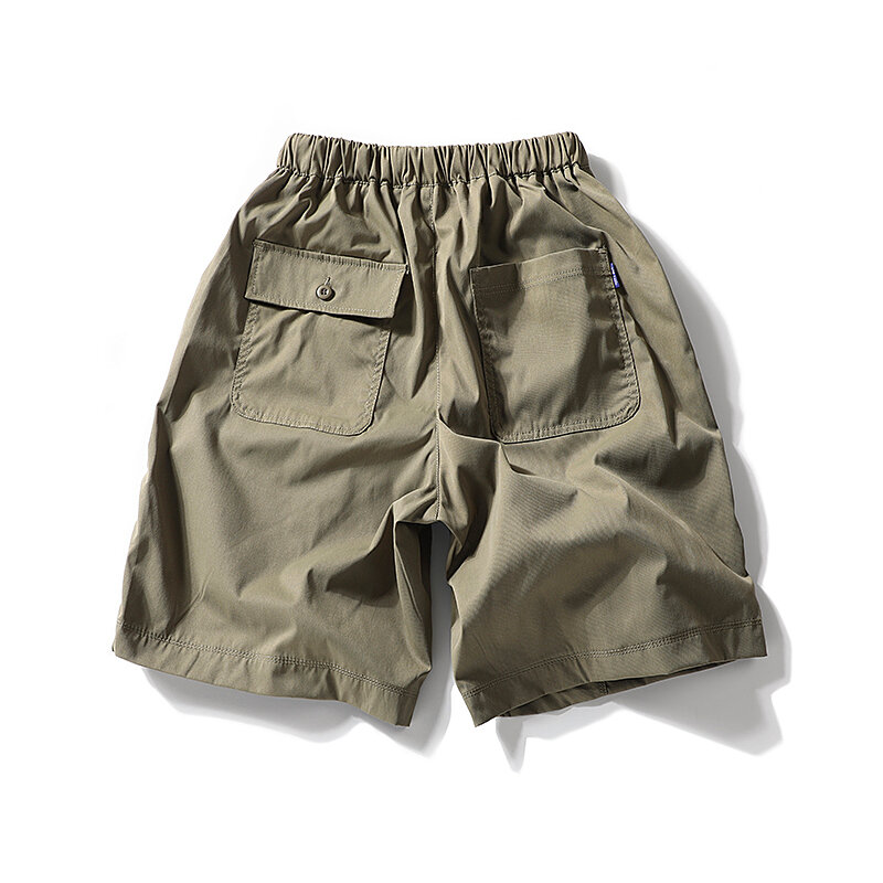 الصيف الرجال السراويل غير رسمية متعددة جيب سراويل كبيرة الحجم وزرة فضفاضة خمس نقاط السراويل في الهواء الطلق سراويل تقليدية
