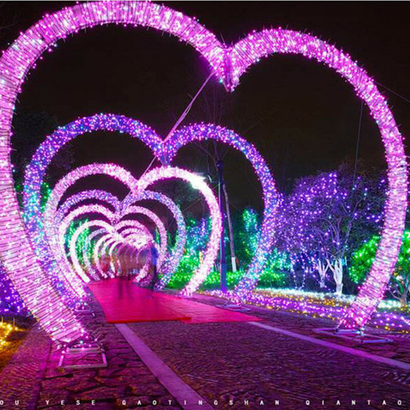 عيد الميلاد LED سلسلة أضواء ، الجنية ضوء جارلاند ، 8 طرق ، حفل زفاف ، عطلة ، 220 فولت ، 110 فولت ، 10 متر ، 20 متر ، 30 متر ، 50 متر ، 100 متر #2