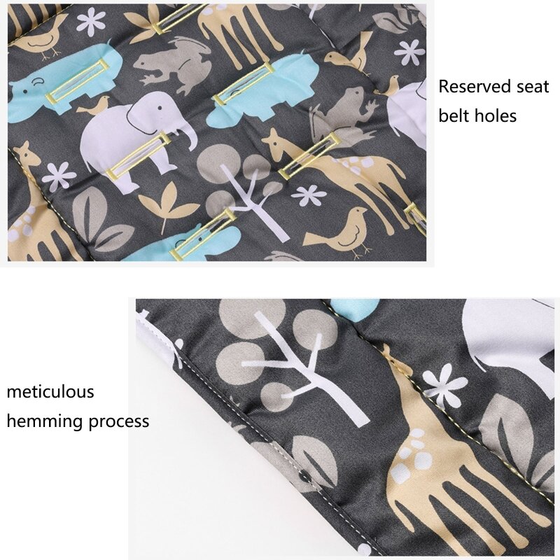 عالمي ل غطاء مقعد يمكن ارتداؤها عربة بطانية سميكة مناسبة ل عمر 0-3 ضمادة ناعمة ل غطاء مقعد طفل حفاضة بَوْل