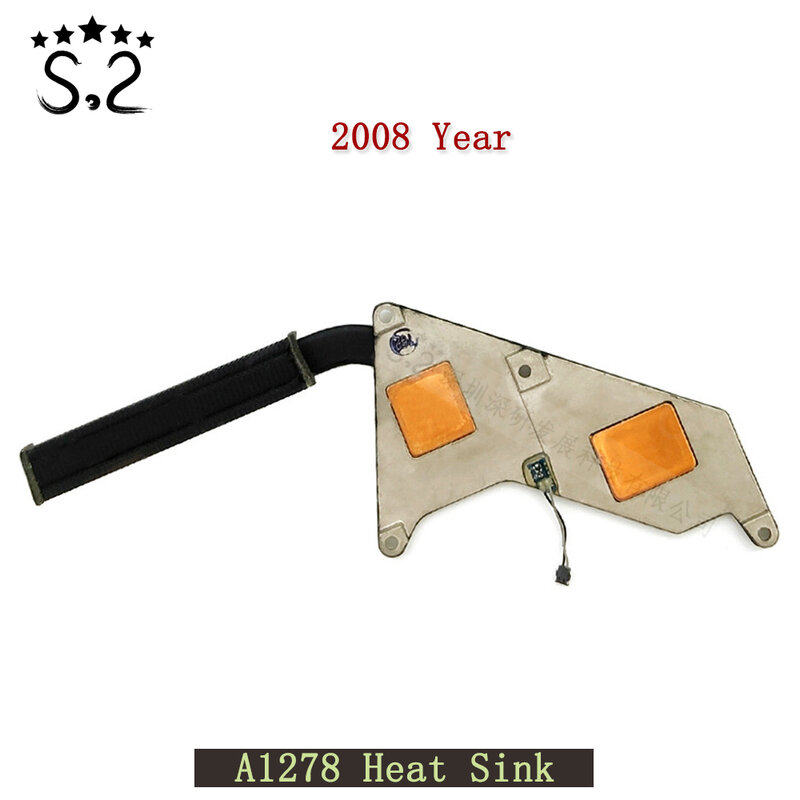 الأصلي A1278 بالوعة الحرارة لماك بوك برو 13.3 "وحدة المعالجة المركزية التبريد بالوعة الحرارة 2008 سنة EMC 2554 #1