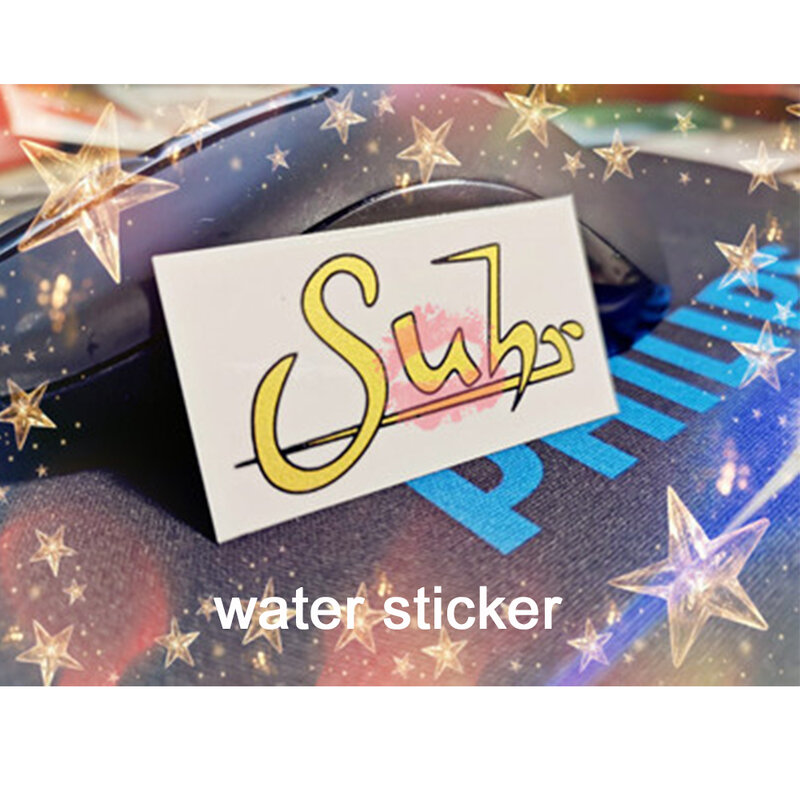 Suhr head LOGO water transfer sticker metal sticker pressure sticker