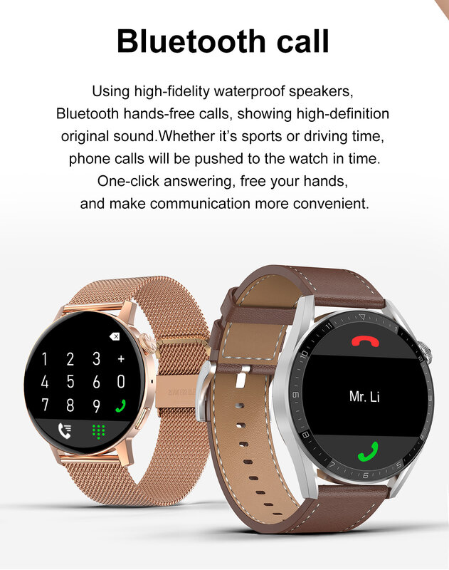 SitopWear NFC ساعة ذكية 2022 جديد رجال الأعمال Smartwatch لتحديد المواقع Moverment المسار مكالمة بلوتوث اللاسلكية شحن سوار لياقة بدنية