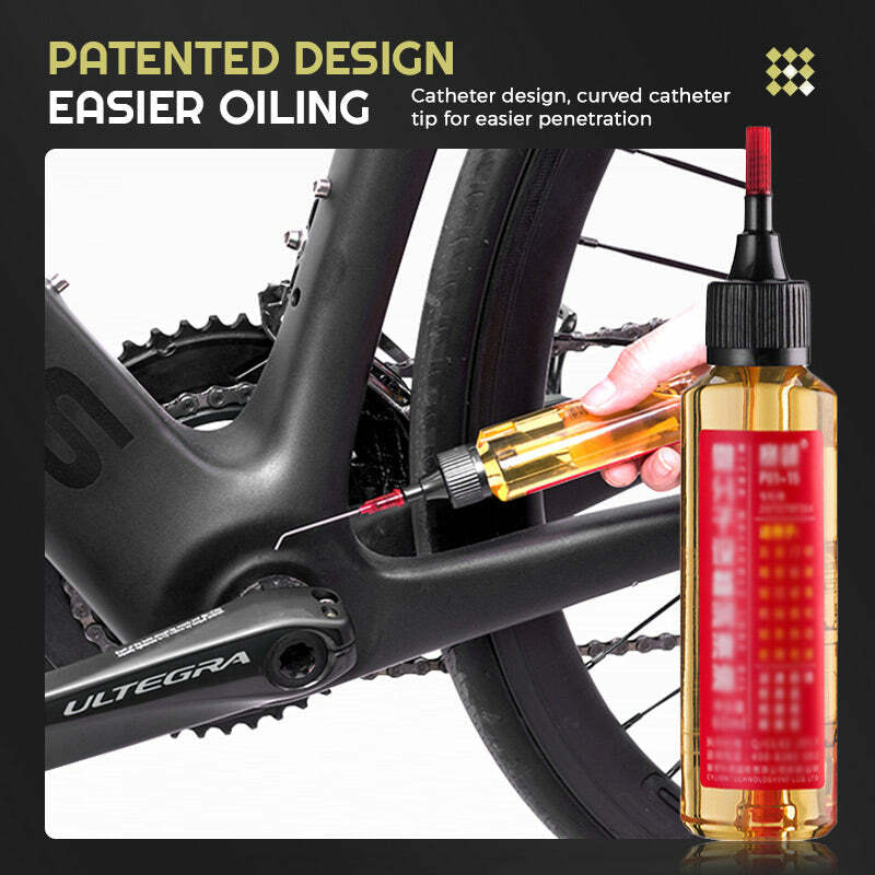 60ml Micromolecular Lubricant for Equipments Bicycle Chain Fork Flywheel Oil Sewing Oil Fan Hinge Door Keyhole Bearing Gear Lube