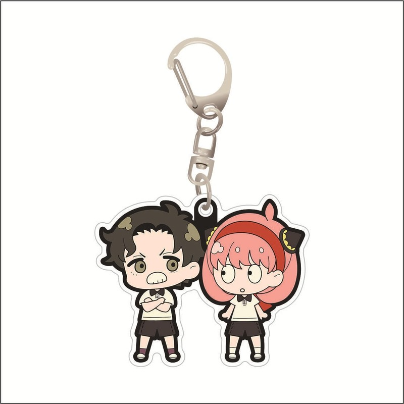 2022 New Products Hot Sale SPY×FAMILY Keychain Anya Forger Exquisite Gift Keychain Pendant Japanese Anime Decorations Comic Con