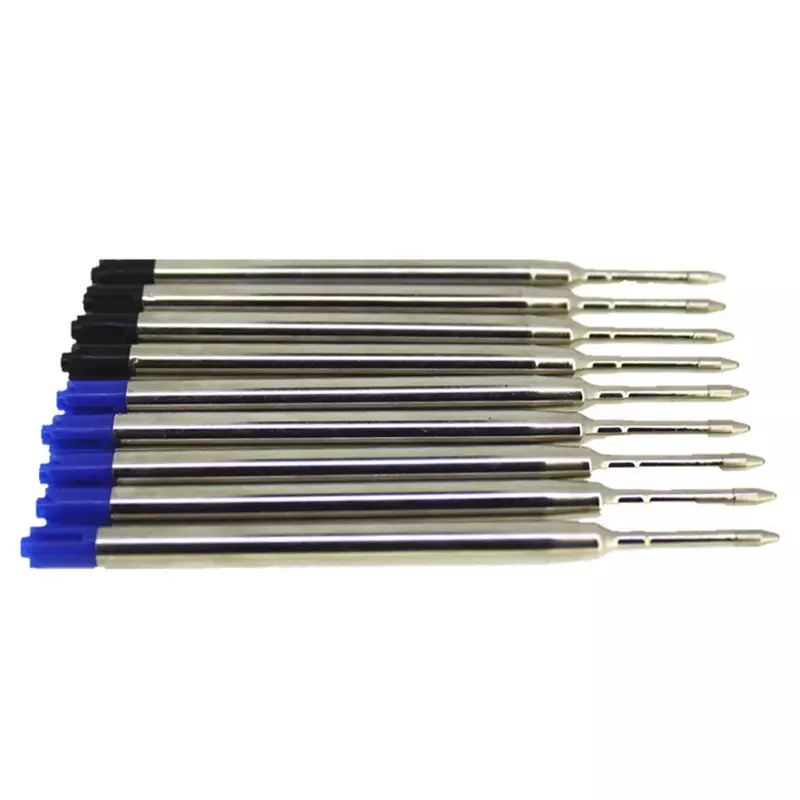 6 قطعة قطع غيار أقلام حبر جاف متوسط نقطة استبدال عبوات لأقلام باركر اللوازم المكتبية المدرسية 0.7 مللي متر