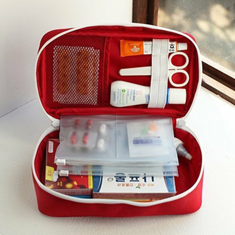 مجموعة الإسعافات الأولية للأدوية في الهواء الطلق التخييم حقيبة بقاء حقيبة يد مجموعات الطوارئ السفر مجموعة المحمولة #3