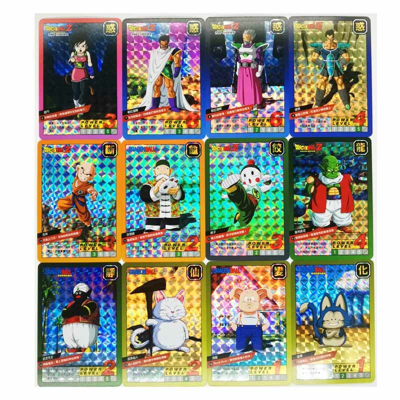 54 قطعة/المجموعة لعبة دراغون بول Z GT سوبر سايان أبطال معركة بطاقة الترا غريزة جوكو فيغيتا لعبة جمع بطاقات