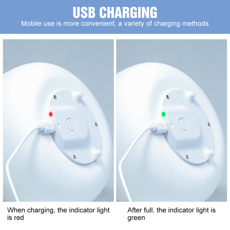 تيار مستمر 5 فولت LED نوم ليلة مصباح USB مصباح قابل لإعادة الشحن RGB النيون مصباح لغرفة ديكور ضوء الليل IR التحكم عن بعد يعتم الجدول مصباح