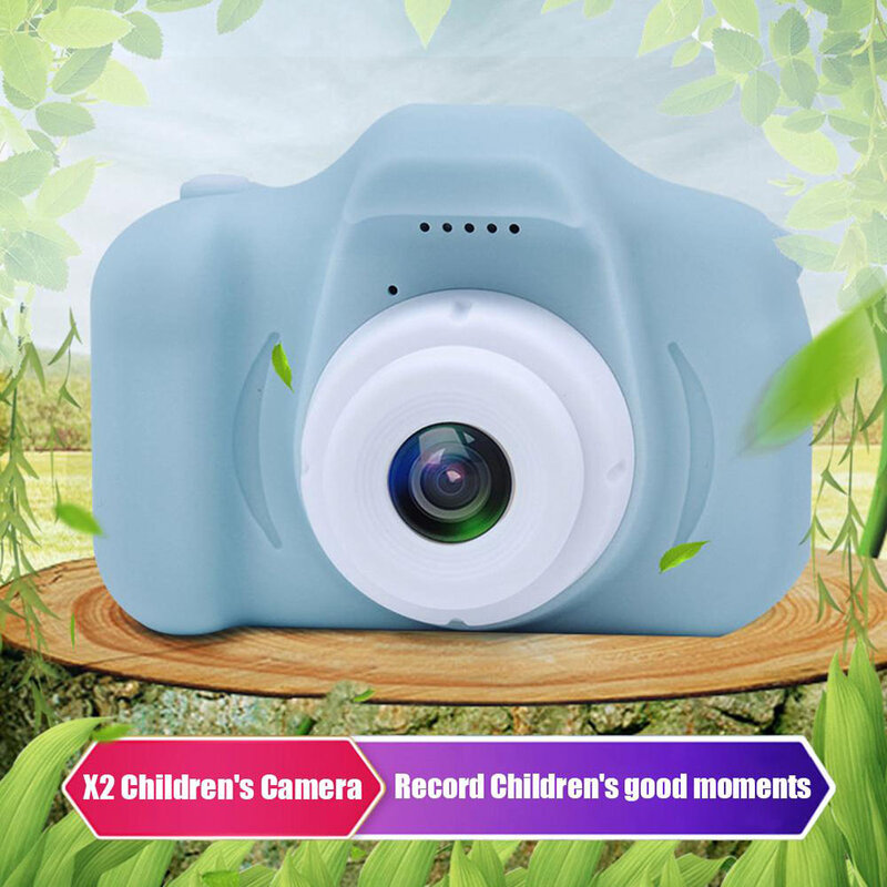 OIMG Kawaii الاطفال كاميرا ألعاب تعليمية صغيرة للطفل هدية عيد ميلاد 1080P الرقمية الإسقاط كاميرا فيديو شحن مجاني