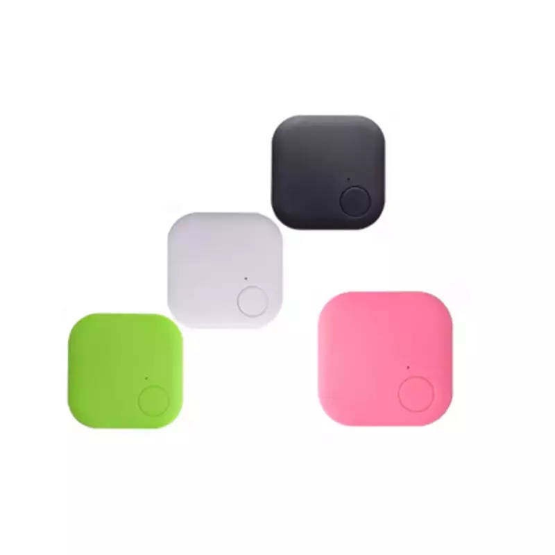 Square Anti-lost Car GPS Tracker Kids Pets Wallet Keys Alarm Locator Smart Mini Bluetooth-compatible Realtime Finder Trackr