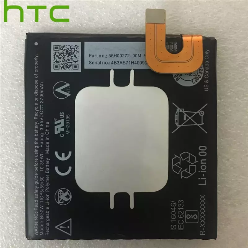 HTC الأصلي 2700mAh BG2W الهاتف المحمول استبدال البطارية G011A-B لجوجل بكسل 2B بكسل 2 بطاريات ليثيوم أيون بوليمر Bateria