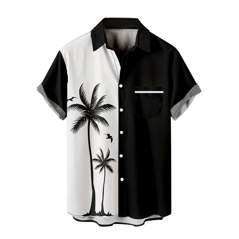 Light Purple Shirts for Men Mens Floral Hawaiian Shirts Short Sleeve Button Down Beach Shirts 2 Shirt