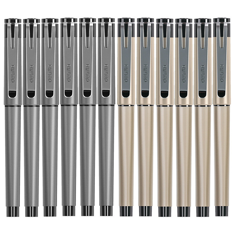 New boutique gel pen S95 S96 gel pen 0.5 0.7mm metal carbon pen black adult office supplies signature pen gel pen wholesale #3