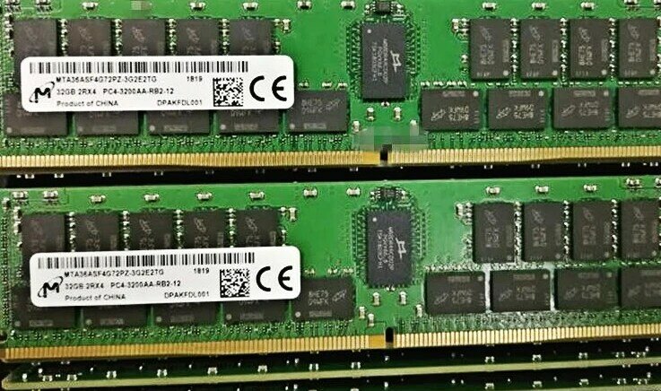 RAM Applies to DELL R6515 R6525 R7515 R7415 Server Memory 32G DDR4 3200AA REG 1PCS
