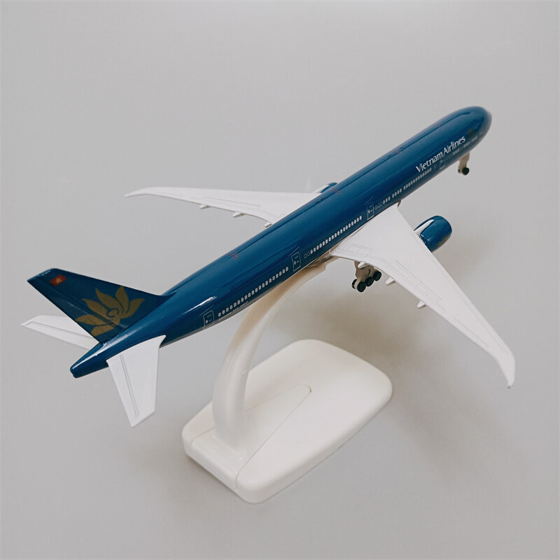 19 سنتيمتر سبيكة معدنية الهواء فيتنام الخطوط الجوية بوينغ 777 B777 الطائرات نموذج طائرة نموذج ث حامل دييكاست الطائرات ث عجلات