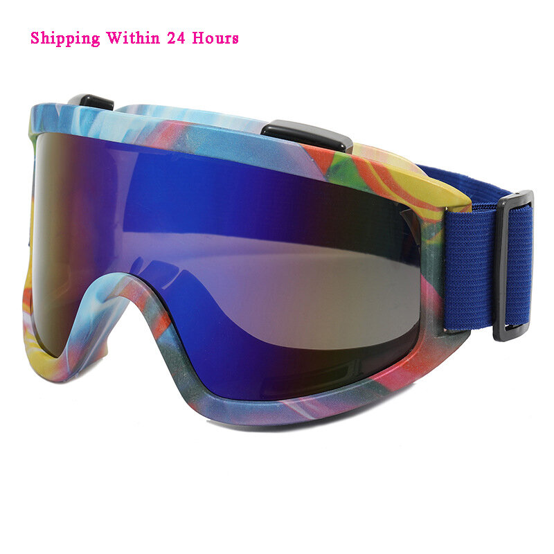 الرياضة UV400 التزلج نظارات الرجال النساء يندبروف الشتاء تزلج نظارات المغناطيسي الثلج نظارات الثلوج نظارات Oculos عدسة اللون