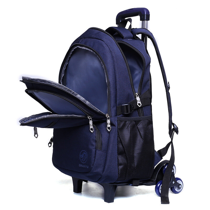 حقيبة ظهر مدرسية للأطفال بعجلات مضادة للمياه لعام 2023 حقيبة ظهر مدرسية على عجلات حقائب مدرسية للأطفال حقيبة ظهر مدرسية
