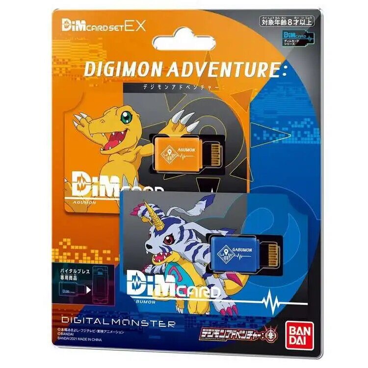 بطاقة ذاكرة معتمة أصلية من Bandai لعبة مغامرة Digimon Medarot Agumon سوار حياة جريمون القتال سوار حيوي هدايا ألعاب للأطفال