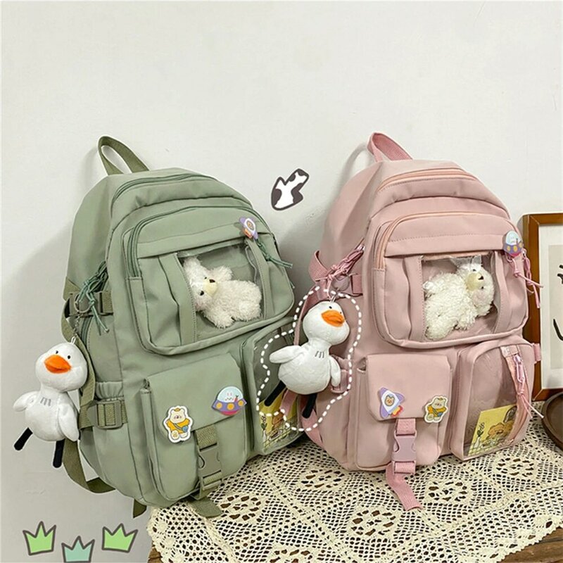 Schoolbag Girl 2022 Korean Edition College Wind High School Bags Junior School Students Backpack Department Of Girls Backpack