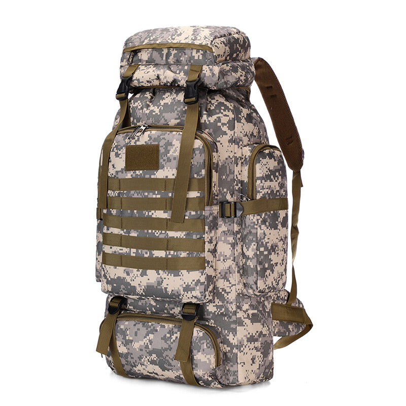 80L Military Backpacks Men Tactical Backpack Waterproof Sling Backpacks Camping Hunting Rucksack Outdoor Hiking Sport Bag New