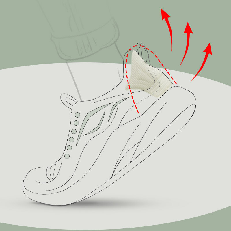 نعل التصحيح أحذية رياضية كعب ملصق مكافحة ارتداء وسادة كعب مكافحة إسقاط حذاء رياضة حجم المخفض مكافحة نفطة الاحتكاك إدراج وسادة
