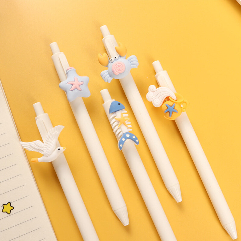 الإبداعية شخصية الكرتون غير مطبوع نمط هلام القلم الإبداعية التصحيح المياه القلم ليتل الجنية هلام القلم الصغيرة الطازجة بالجملة