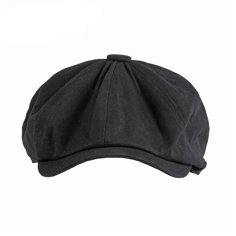 قبعة جديدة 2022 للرجال من موزع الصحف قبعات قطنية قبعات ريترو مثمنة قبعات عصرية غير رسمية مناسبة للأباء مناسبة كهدية