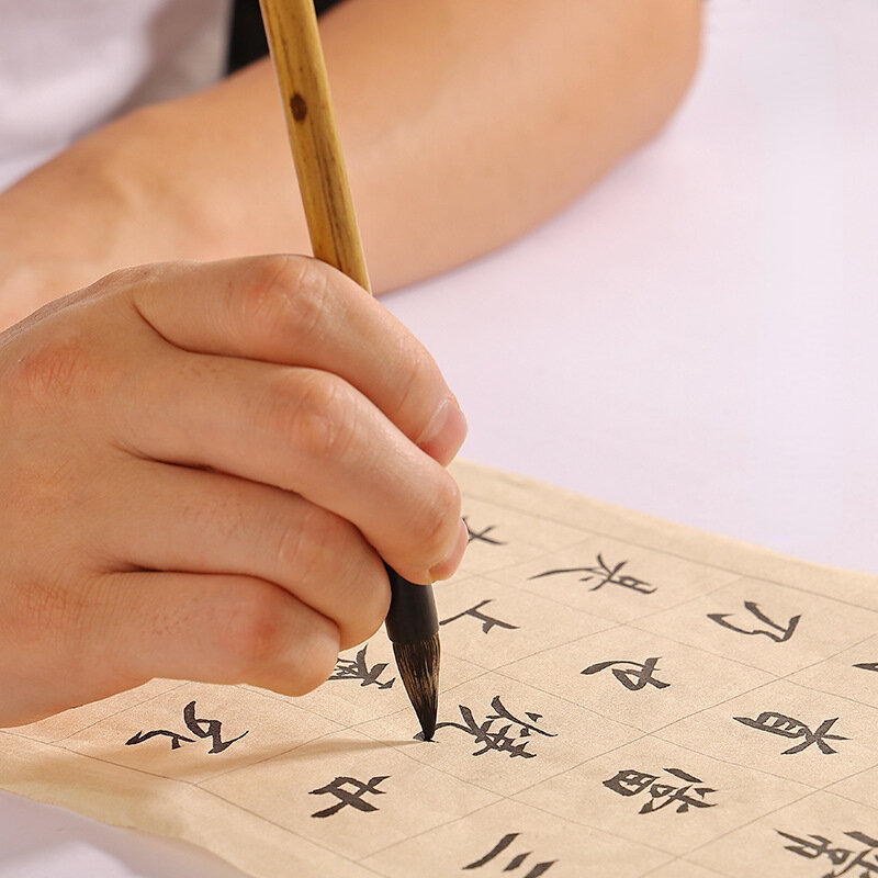 متعددة فرشاة شعر أرنب فرشاة شعر القلم الصينية الخط فرشاة صغيرة العادية النصي تشغيل النصي نسخ الكتب المقدسة
