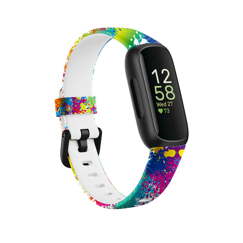 ل Fitbit إلهام 3 حزام سيليكون معصمه ل Fitbit إلهام 3 سوار ساعة ذكية حزام الساعات ل Inspire3 Correa (لا ساعة)