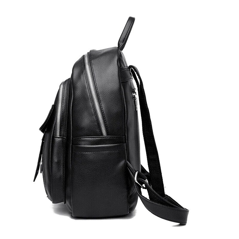 حقيبة مدرسية للبنات السفر على ظهره السيدات كيس الظهر حزمة 2022 المرأة حقيبة ظهر مصنوعة من الجلد عالية الجودة الإناث حقيبة للظهر فينتاج