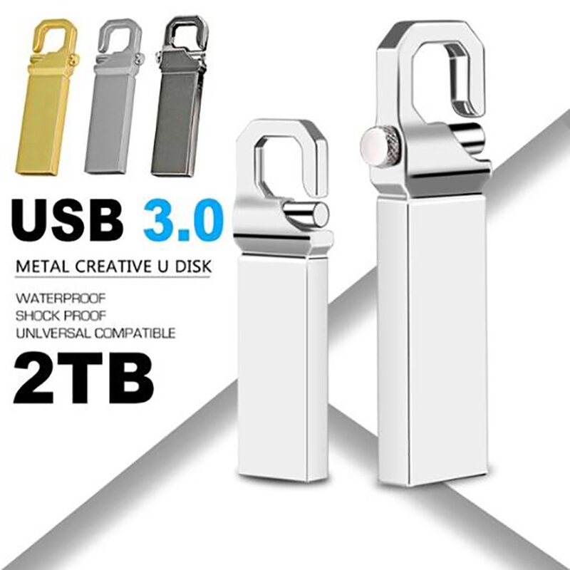 محرك أقراص فلاش USB 3.0 عالي السرعة 2 تيرا بايت قرص ذاكرة تخزين خارجي #1