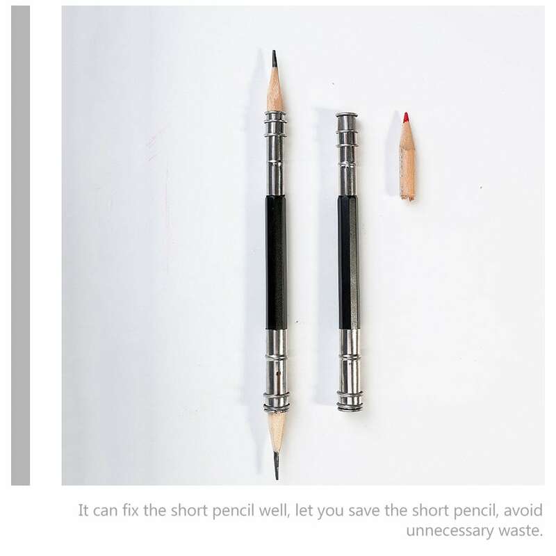12pcs Extenders Pencil Supplies Pencil Extension Rods Drawing Pencil Extenders Pencil Extenders for Home Gift School