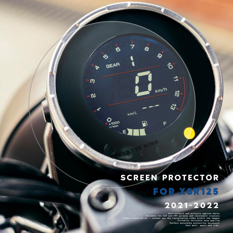 Instrument Film For yamaha XSR125 2021 accessories XSR 125 accessory Screen Dashboard 2022 Motorcycle Scratch Cluster Protection