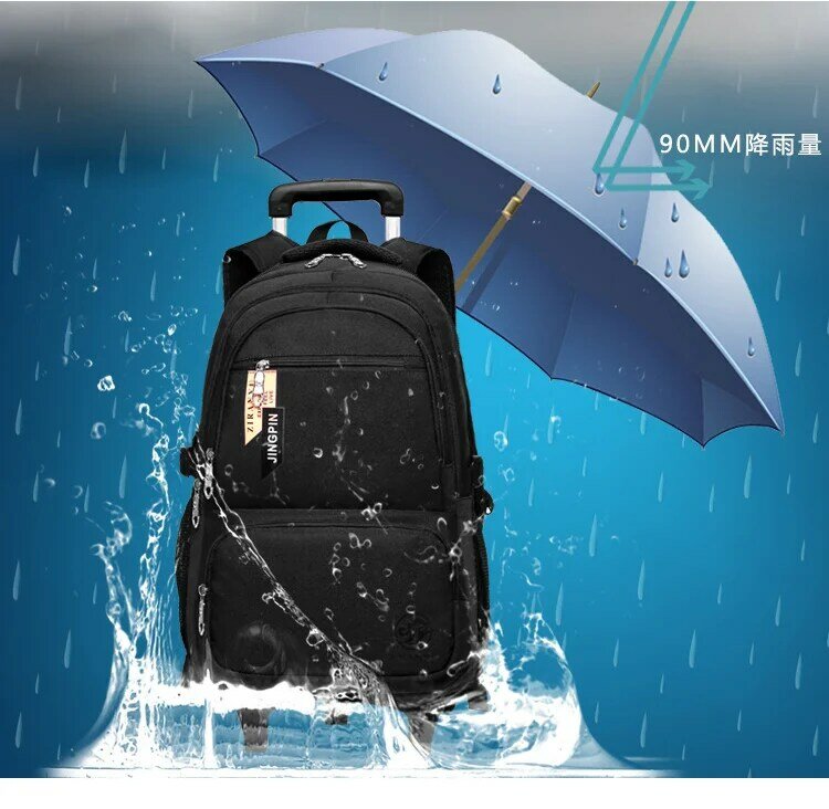 حقيبة ظهر مدرسية للأطفال بعجلات مضادة للمياه لعام 2023 حقيبة ظهر مدرسية على عجلات حقائب مدرسية للأطفال حقيبة ظهر مدرسية