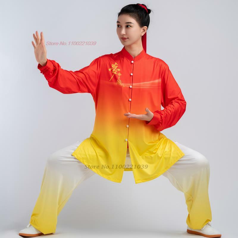 زي الكونغ فو الصيني التقليدي للرجال ، بدلة ووشو ، زي تاي تشي ، بدلة الكونغ فو ، ملابس التمرين التقليدية ، 2023