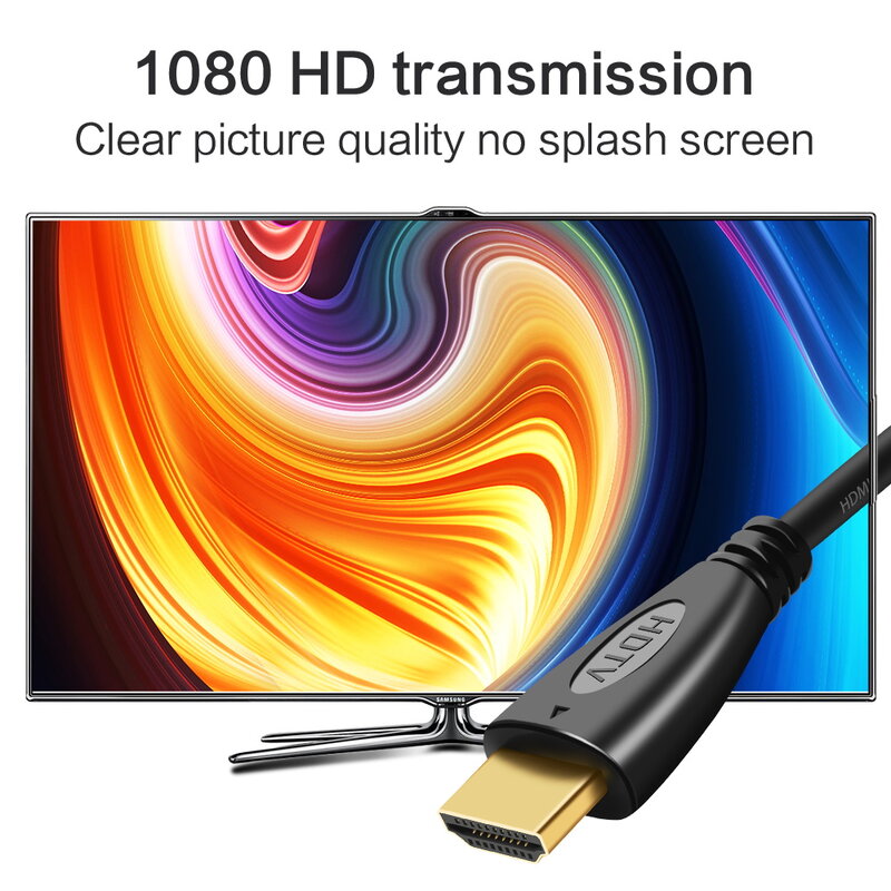الاتحاد السوفياتي السابق HDMI-متوافق كابل فيديو كابلات الذهب مطلي 1.4 4K 1080P 3D كابل ل HDTV الخائن الجلاد 0.5m 1m 1.5m 2m 3m 5m 10m
