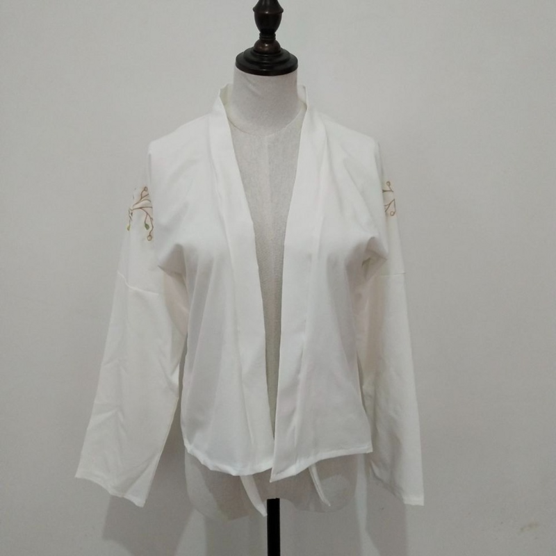 زي هان القديم الأصلي للنساء الجزء العلوي من سترة رو قطعة واحدة مطرزة بالزهور فائقة الخالد قميص تانغ الصيني للسيدات