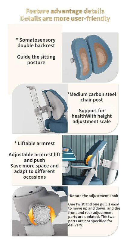 جديد للأطفال التعلم الكتابة كرسي كرسي يمكن رفع وخفض الجلوس الموقف تصحيح مقعد قابل للتعديل