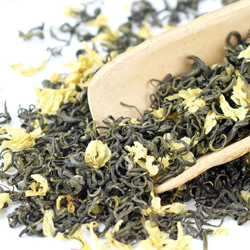 2022 شاي الياسمين الأخضر الياسمين الطبيعي زهرة الشاي الصيني الأخضر 250g