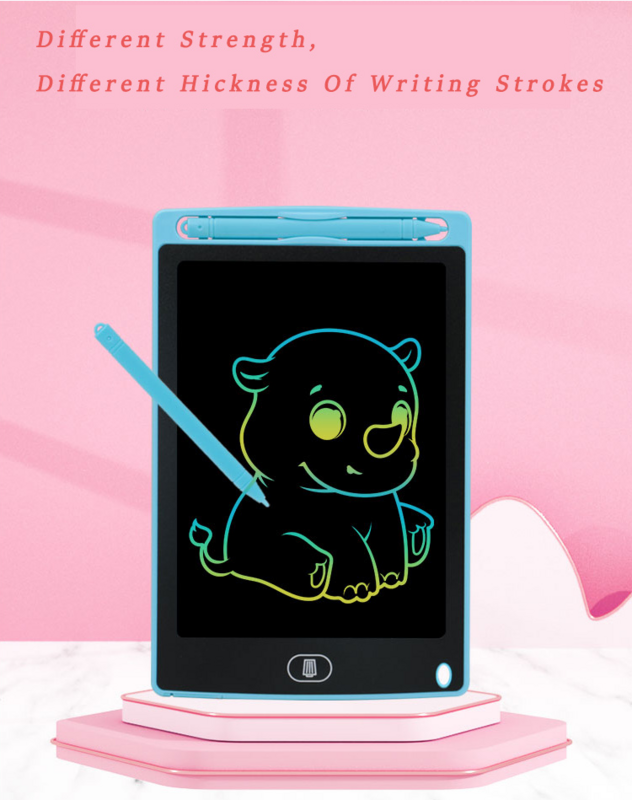 8.5 بوصة لوحة الرسم شاشة LCD الكتابة أقراص الإلكترونية Handwring الوسادة الرسم اللوحة هدية للأطفال لعب للأطفال #5