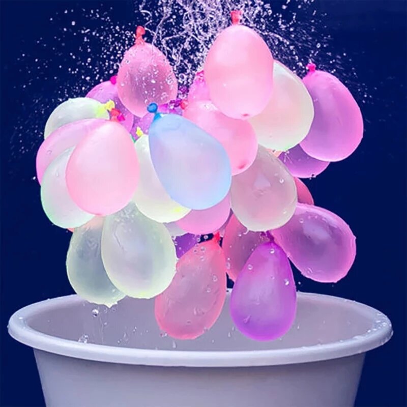 999 قطعة/حزمة بالونات المياه ملء سريعة مضحك الصيف لعبة للهواء الطلق بالون حزمة بالون المياه القنابل الجدة الكمامة لعب للأطفال