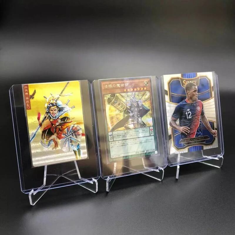 35pt Top Loader 3X4" Game Cards Outer Sleeves Protector Board Gaming Trading Card Plastic Collect Holder Toploader Sports Card