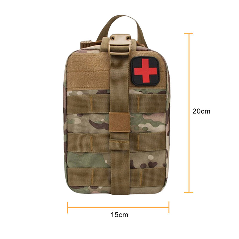 معدات الإسعافات الأولية العسكرية تكتيكات عدة الصدمة في حالات الطوارئ مع عاصبة الألومنيوم IFAK للاستجابة الإسعافات الأولية التكتيكية الطبية #5