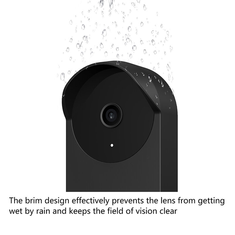 غطاء سيليكون مصمم لجوجل عش مرحبا جرس باب يتضمن شاشة عرض فيديو (2021 نموذج بطارية) ، غير متوافق مع نموذج السلكية ، الطقس المضادة للأشعة فوق البنفسجية