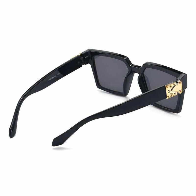للجنسين موضة السيدات ساحة النظارات الشمسية النساء حملق ظلال Vintage العلامة التجارية مصمم المتضخم في الهواء الطلق نظارات شمسية UV400