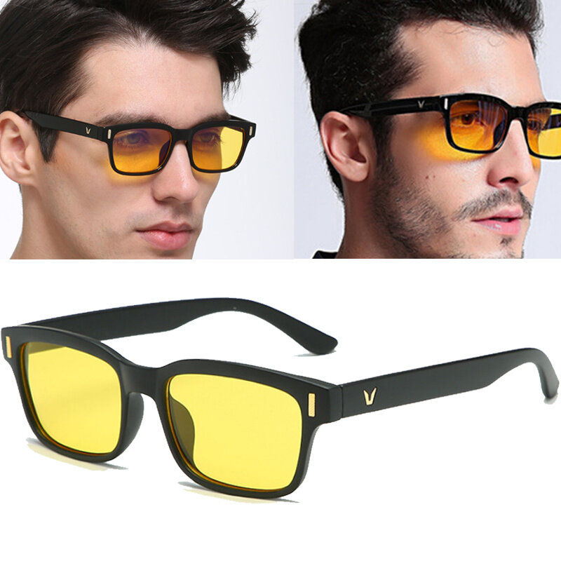 بلو راي الكمبيوتر نظارات للقراءة الرجال شاشة نظارات العلامة التجارية تصميم الضوء الأزرق حملق UV400 حجب العين نظارات مكتب الألعاب