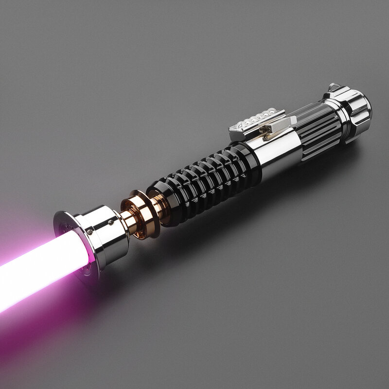 DamienSaber Obi-Wan ليتساب قوة الثقيلة ضوء المبارزة صابر حساسة السلس سوينغ هيلت مع 12 خطوط الصوت 12 تغيير اللون #2