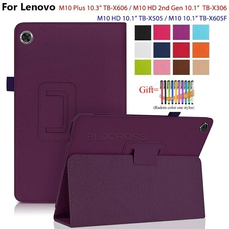 حافظة لهاتف Lenovo Tab M10 HD 2nd Gen 10.1 بوصة X306 X605 X505 M10 Plus 10.3 بوصة X606 حافظة لهاتف Lenovo julion Y700 2022 8.8''