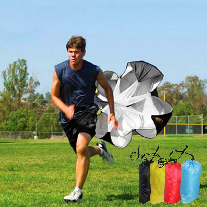 Running Speed Training 56 inch Speed Drills Resistance Parachute Running Sprint Chute Soccer Football Sport Fitness Training