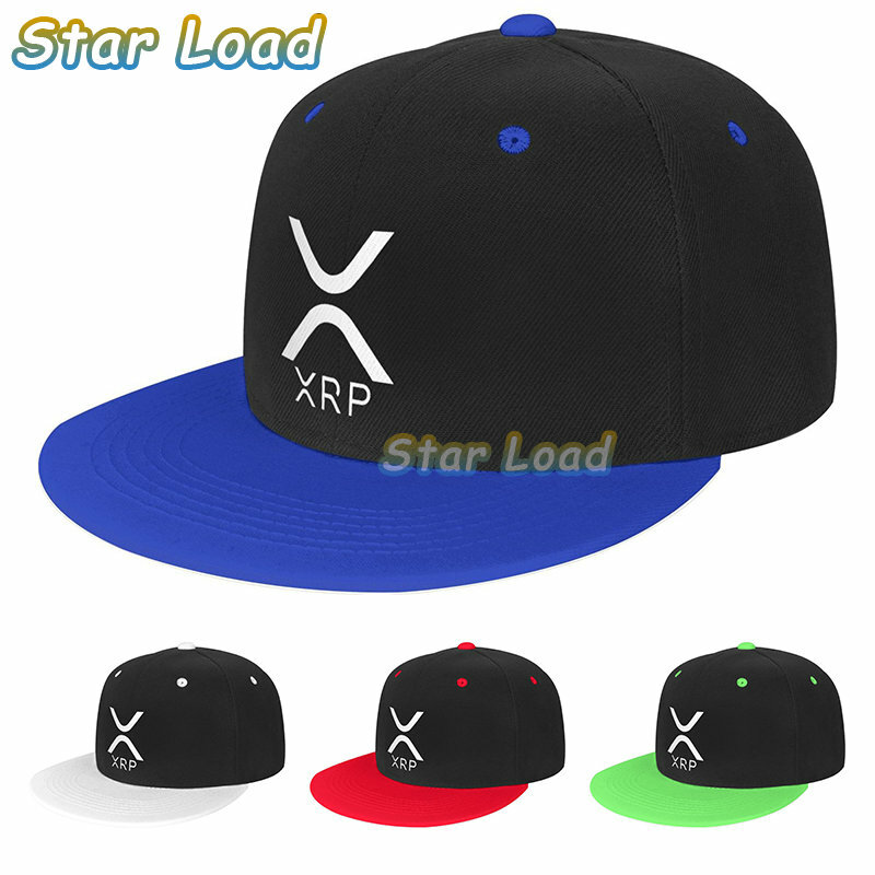 XRP قبعات البيسبول قابل للتعديل Snapback Cryptocurrency قبعة الرجال النساء موضة كول القبعات للجنسين